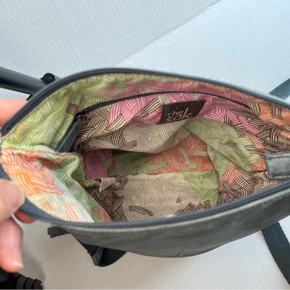 The Sak | Crossbody leather purse | Teal - Picture 7 of 7